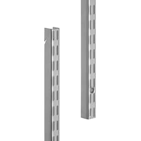 Elfa Décor hængeskinne i platin 25 x 23 x 2140 mm