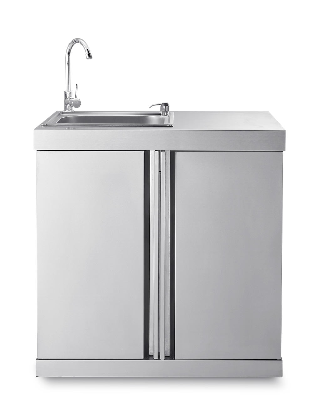 Myoutdoorkitchen Modul med opvaskebord og opbevaringsskab