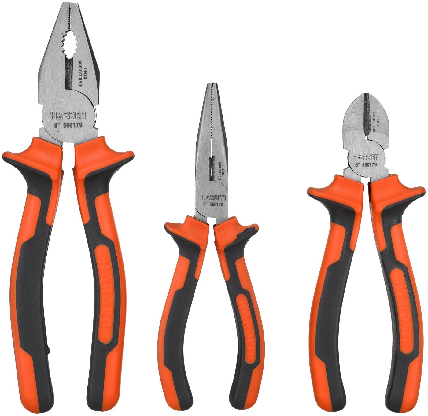 Harden tangsæt 3 dele