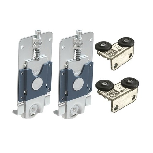 Svalk KG 50 beslag komplet til skydeskabssystem