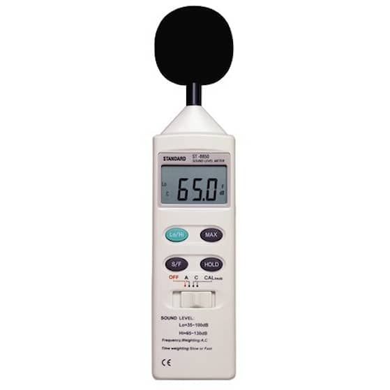 Geofennel støjmåler FSM 130+ frekvensområde 65-130 dB