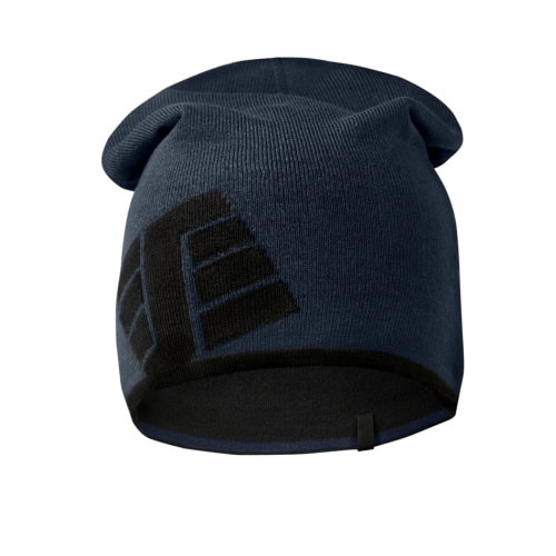 Snickers 9015 vendbar beanie navy/orange str. one size