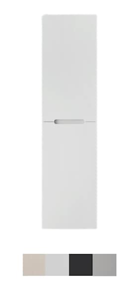 Hafa Store Sun Compact højskab i hvid med integreret greb 40 cm