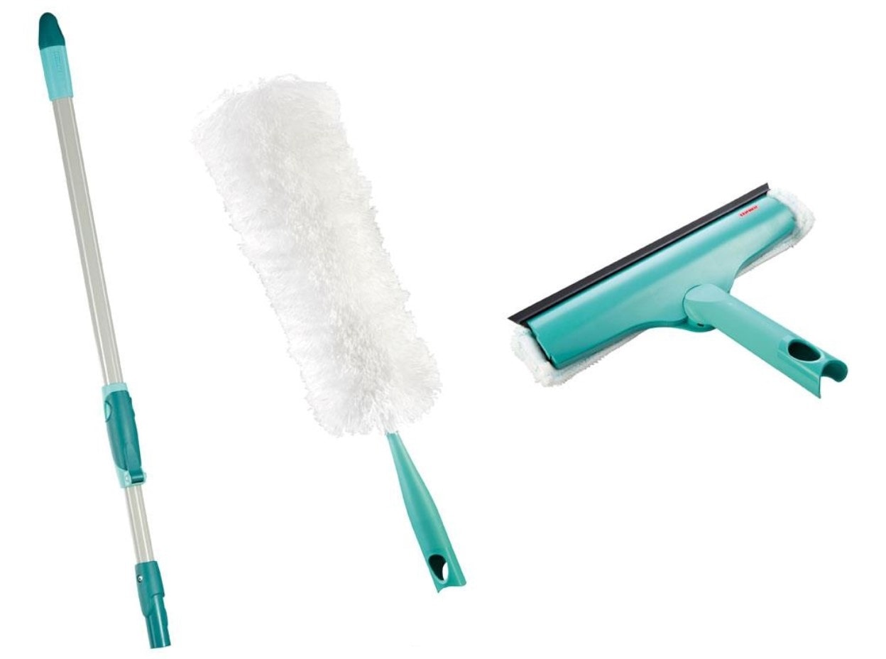 Leifheit Click rengøringssæt støv/vindue 3 dele