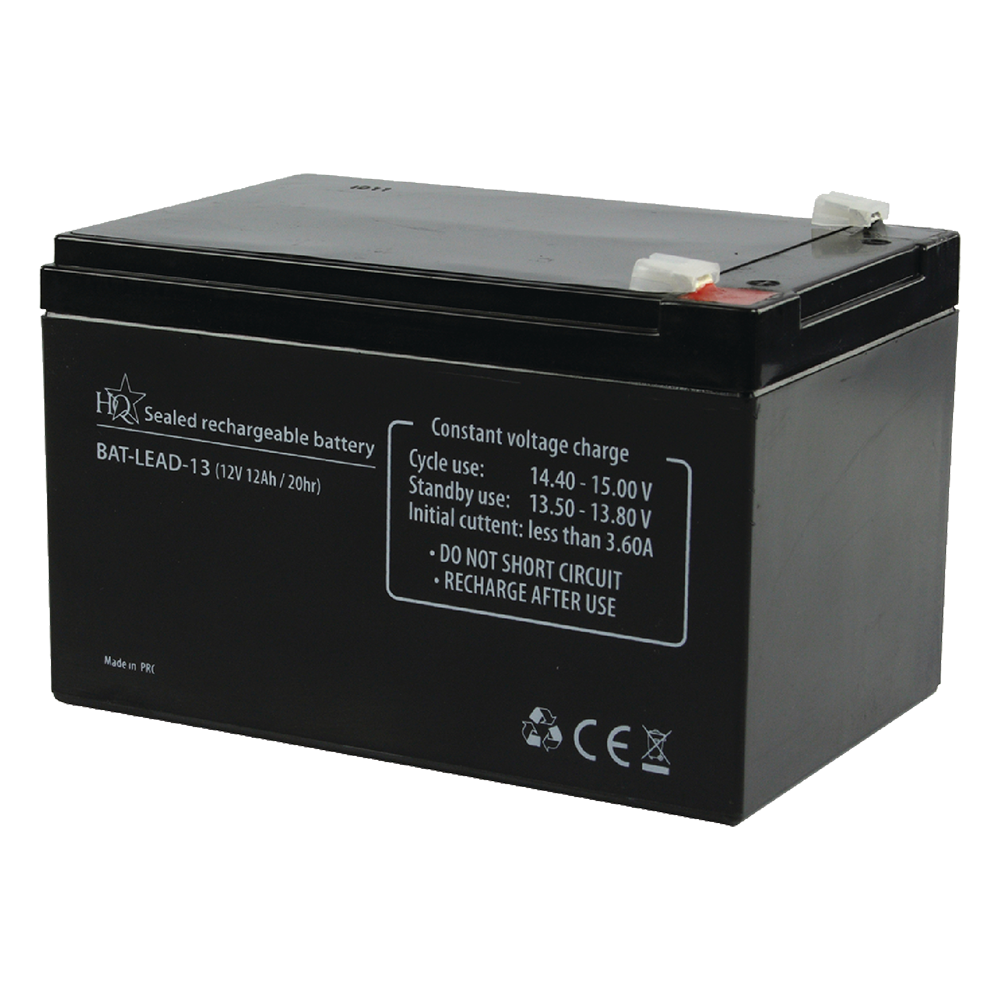 12V 12Ah Blycellebatteri
