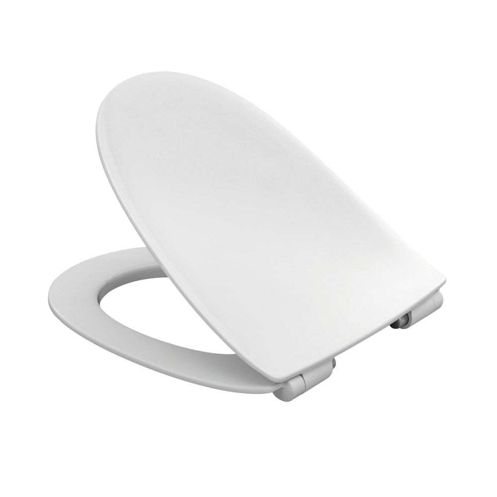 Adora Sign Slim toiletsæde hvid med softclose