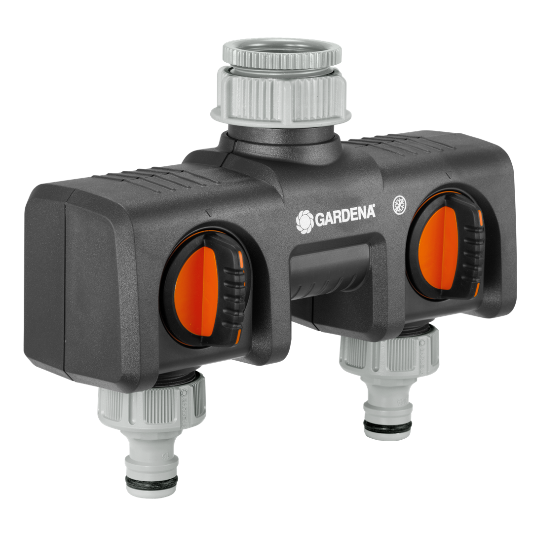 Gardena Twin Tap Connector Hose fitting