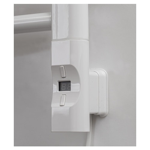 Kriss Nuvo 2 elvarmeelement i hvid med D-profil og boost 300 Watt