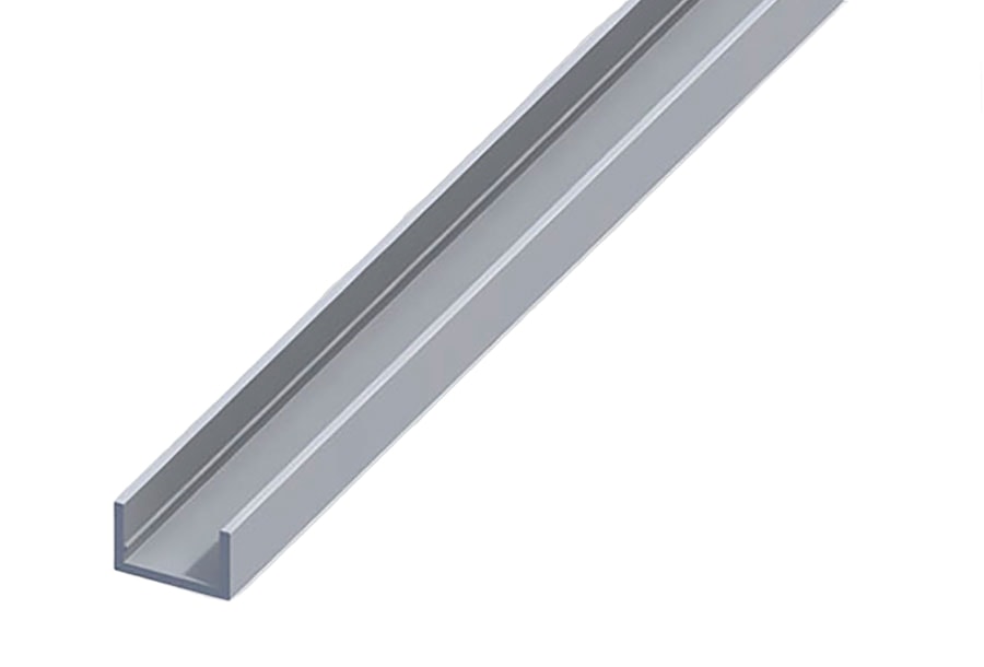 Alfer U-profil alueloxeret 10 x 11,5 x 1,5 mm 1 meter