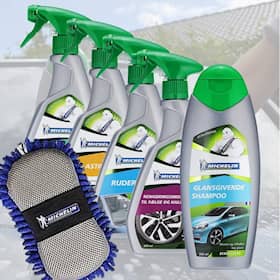 Michelin Eco bilpleje-pakke med vaskebørste