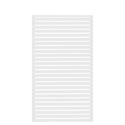 JABO Horizont hegn hvid 79 x 159 cm