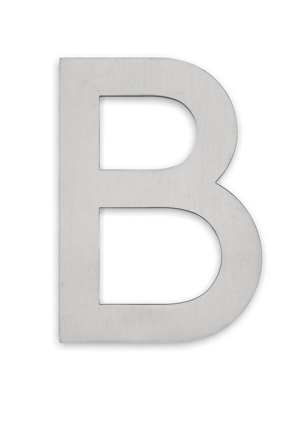 Bogstav a home rustfri