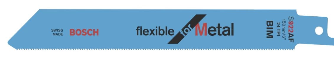 Bosch S 922 bajonetsavklinge bimetal til metal 150 mm 5 stk.
