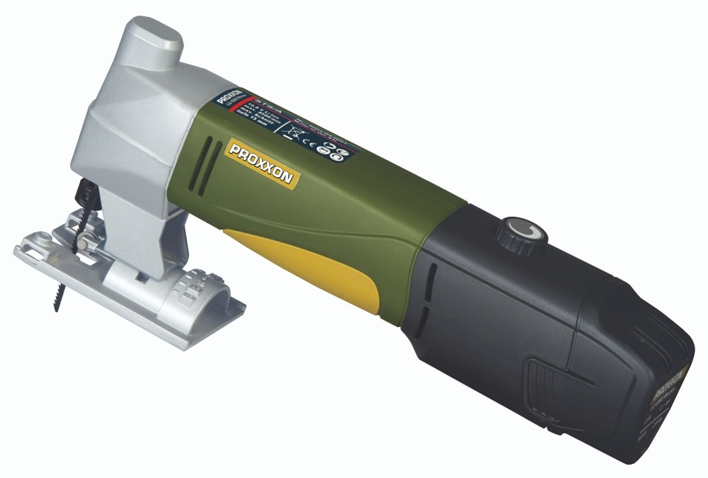 Proxxon STS/A stiksav 10,8V med 2,6 Ah batteri og lader