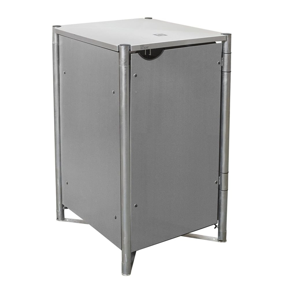 HIDE skraldeskjul grå 3 x 240L
