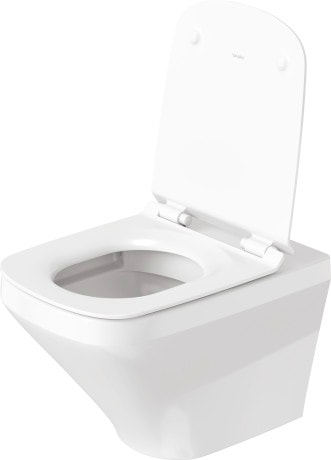 Duravit DuraStyle hængeskål Rimless og toiletsæde i sampak 373 x 540 x 393 mm