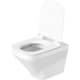 Duravit DuraStyle hængeskål Rimless og toiletsæde i sampak 373 x 540 x 393 mm