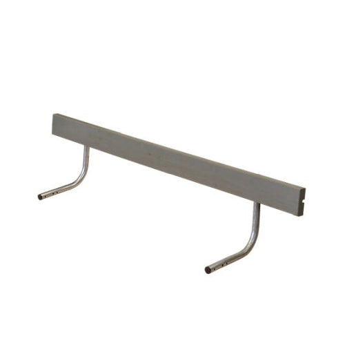 Plus ryglæn i grundmalet gråbrun til Classic bord/bænkesæt 177 cm