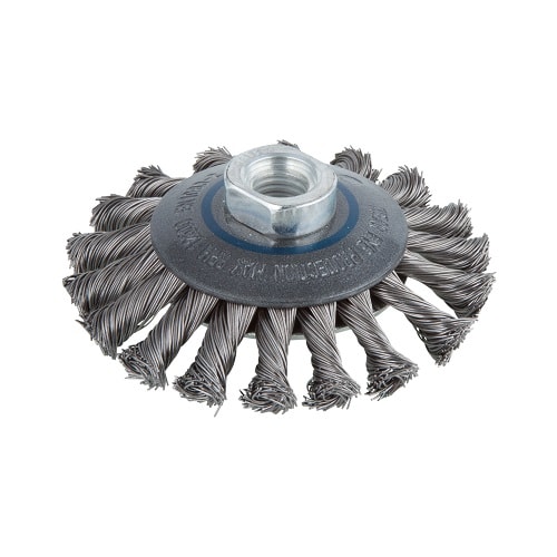 Wolfcraft kopbørste kegle flettet M14 100 mm