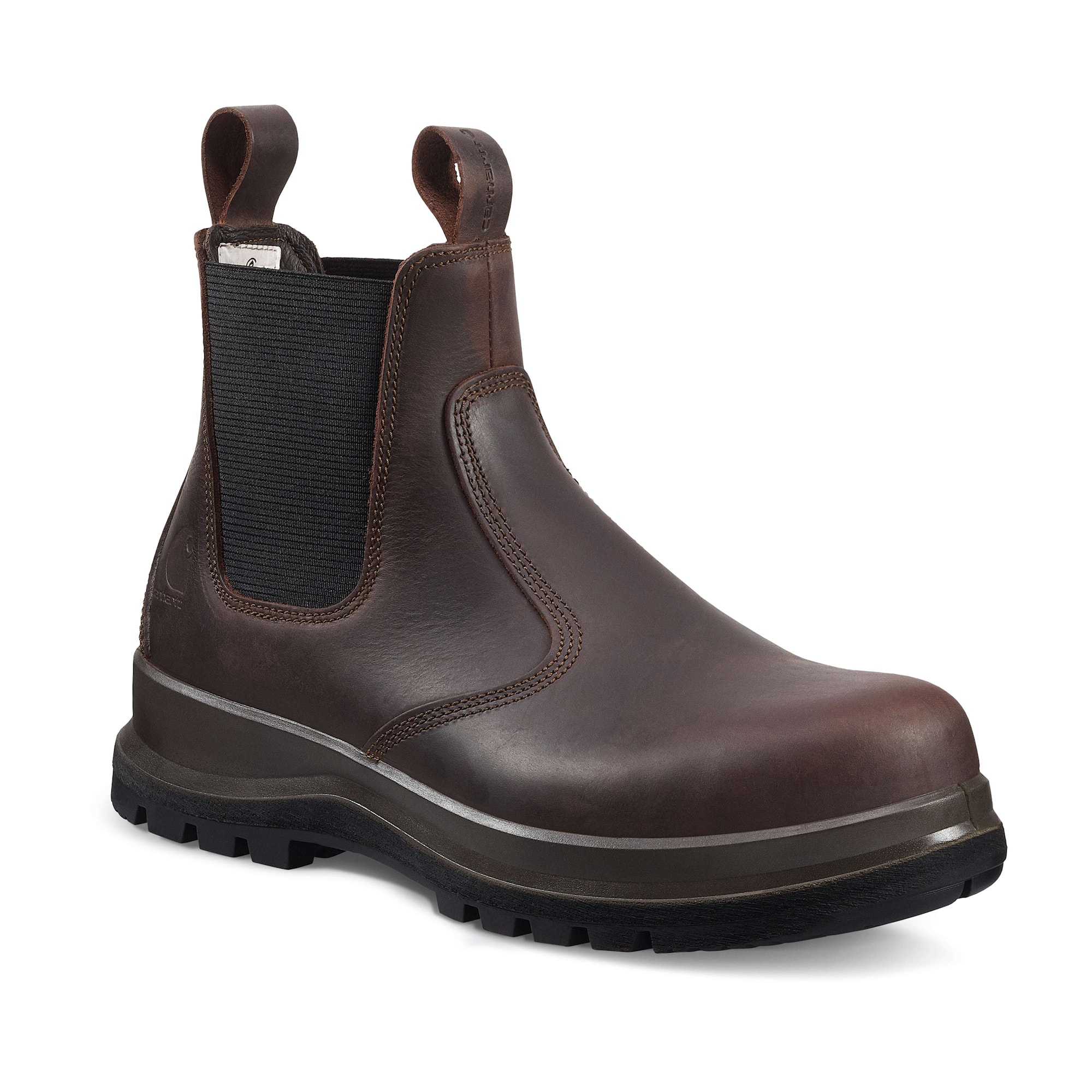 Carhartt Carter Chelsea Boot with steel cap Men's Dark Brown 43