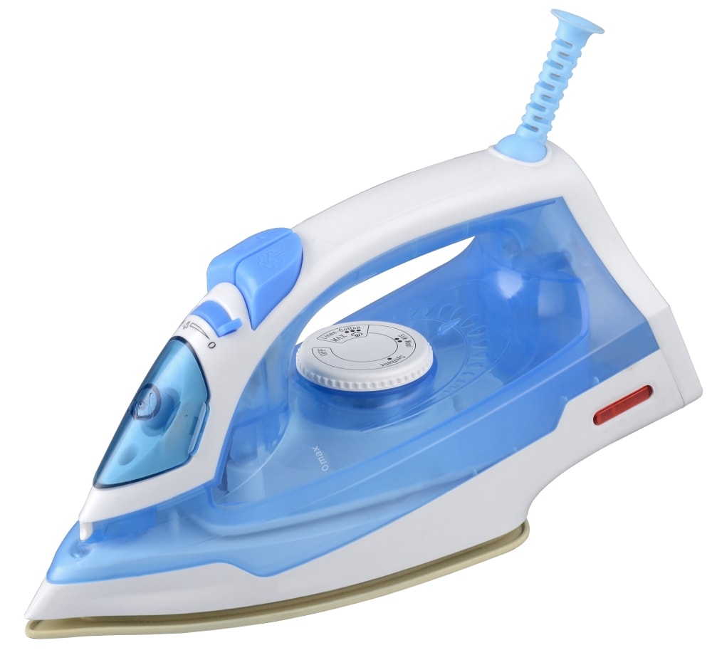 Melissa dampstrygejern med non-stik hvid / blå 2000W