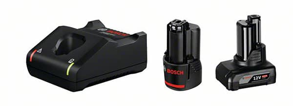 Bosch Startsæt 1 x GBA 12V 2.0Ah + 1 x GBA 12V 4.0Ah + GAL 12V-40 Professional med tilbehør