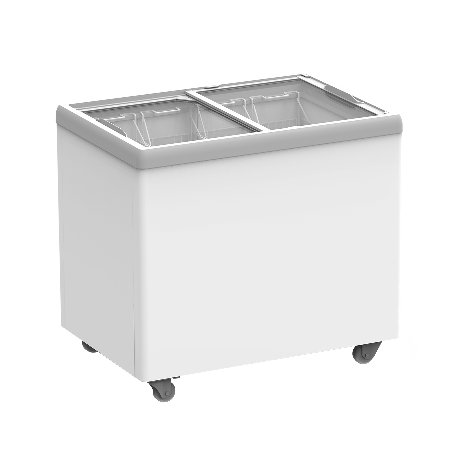 Scandomestic IC310D isfryser hvid 284L