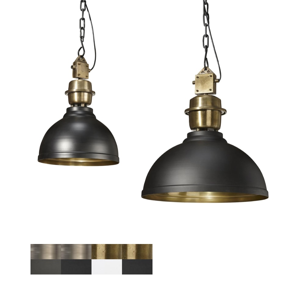 PR Home Manchester pendel i sort/messing Ø35 cm