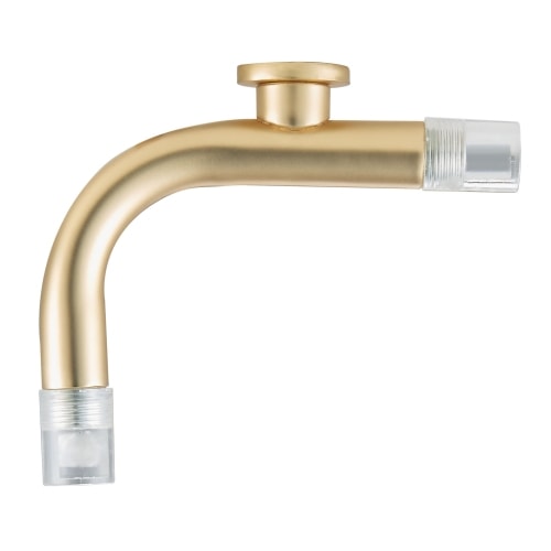 Halo Design Colors svanehals i messing 10/12 mm til tekstilkabel