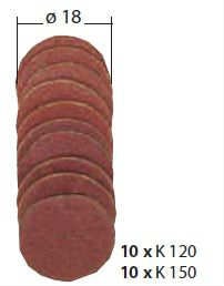 Proxxon slibepapir 20 stk. ass.Proxxon nr. 28983