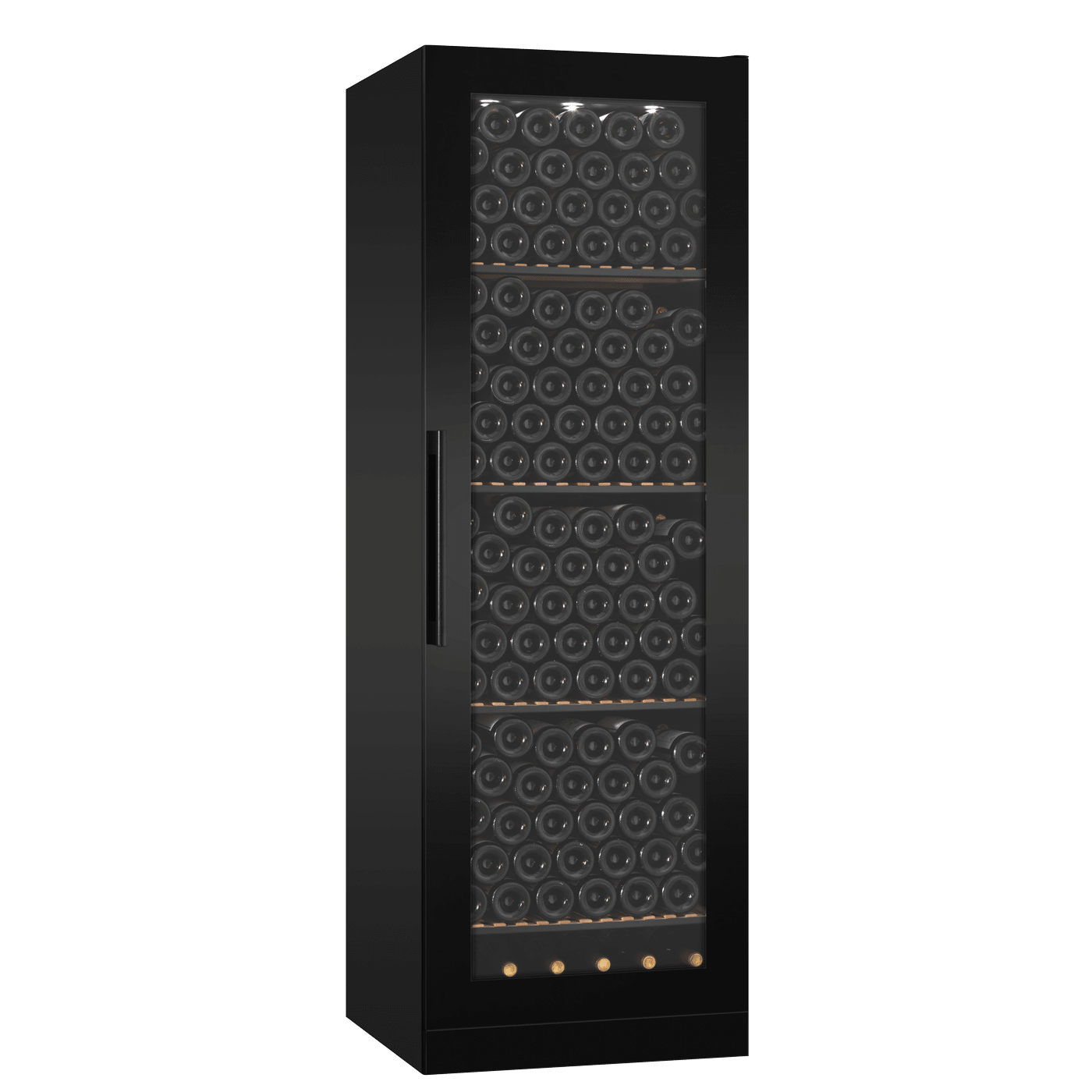 mQuvee WineStore 215 Full Glass Black vinopbevaringsskab