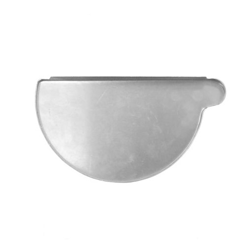 Plastmo Retro endebund højre i zink