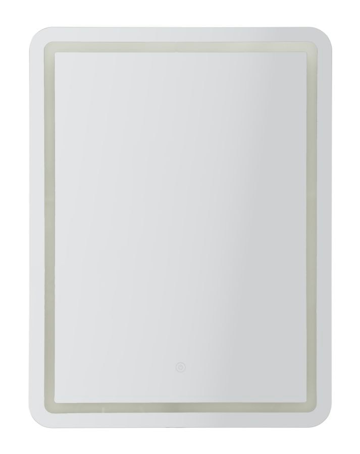 Mauro Ferretti Simple Rectangular LED vægspejl 60 x 80 cm