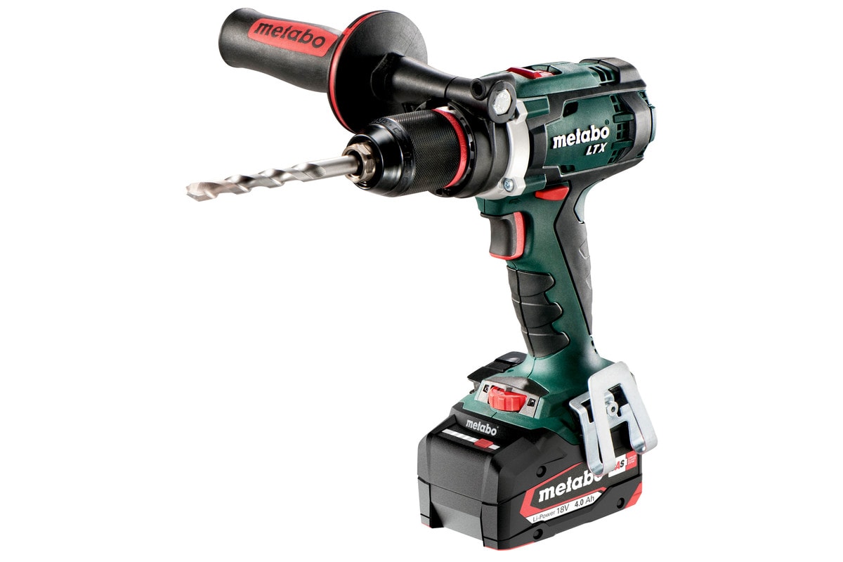Metabo skruetrækker BS 18 LTX Impuls med 2x4Ah batterier og lader