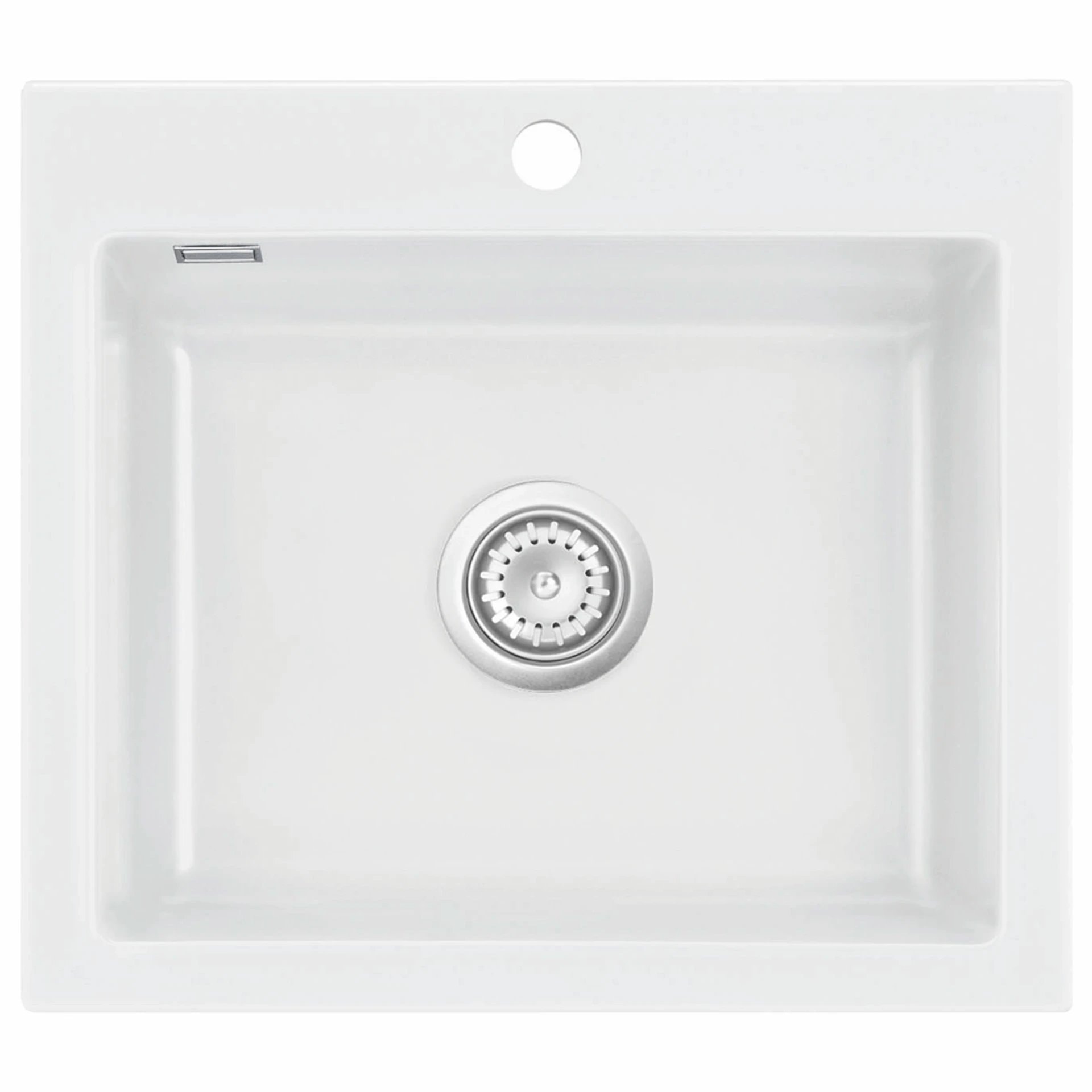 Lavabo Mera 57 køkkenvask i keramik med afløb 575 x 510 x 200 mm