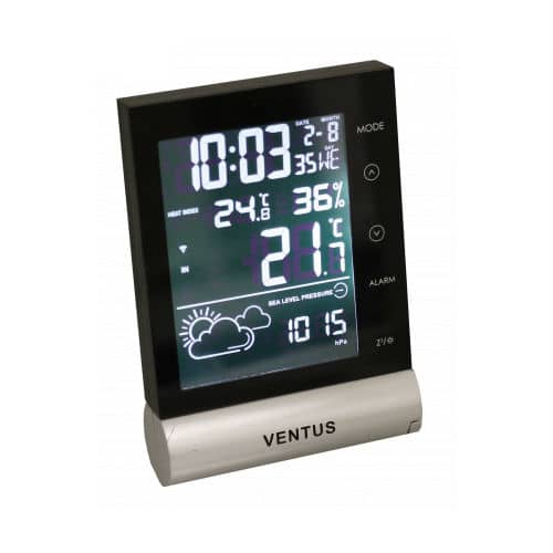 Ventus W170 trådløs mini vejrstation med baro- og termometer