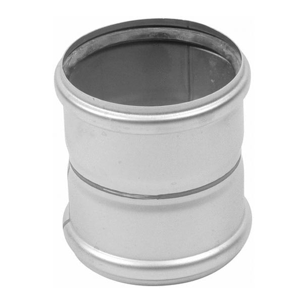 Blücher dobbeltmuffe AISI 316 Ø110 mm