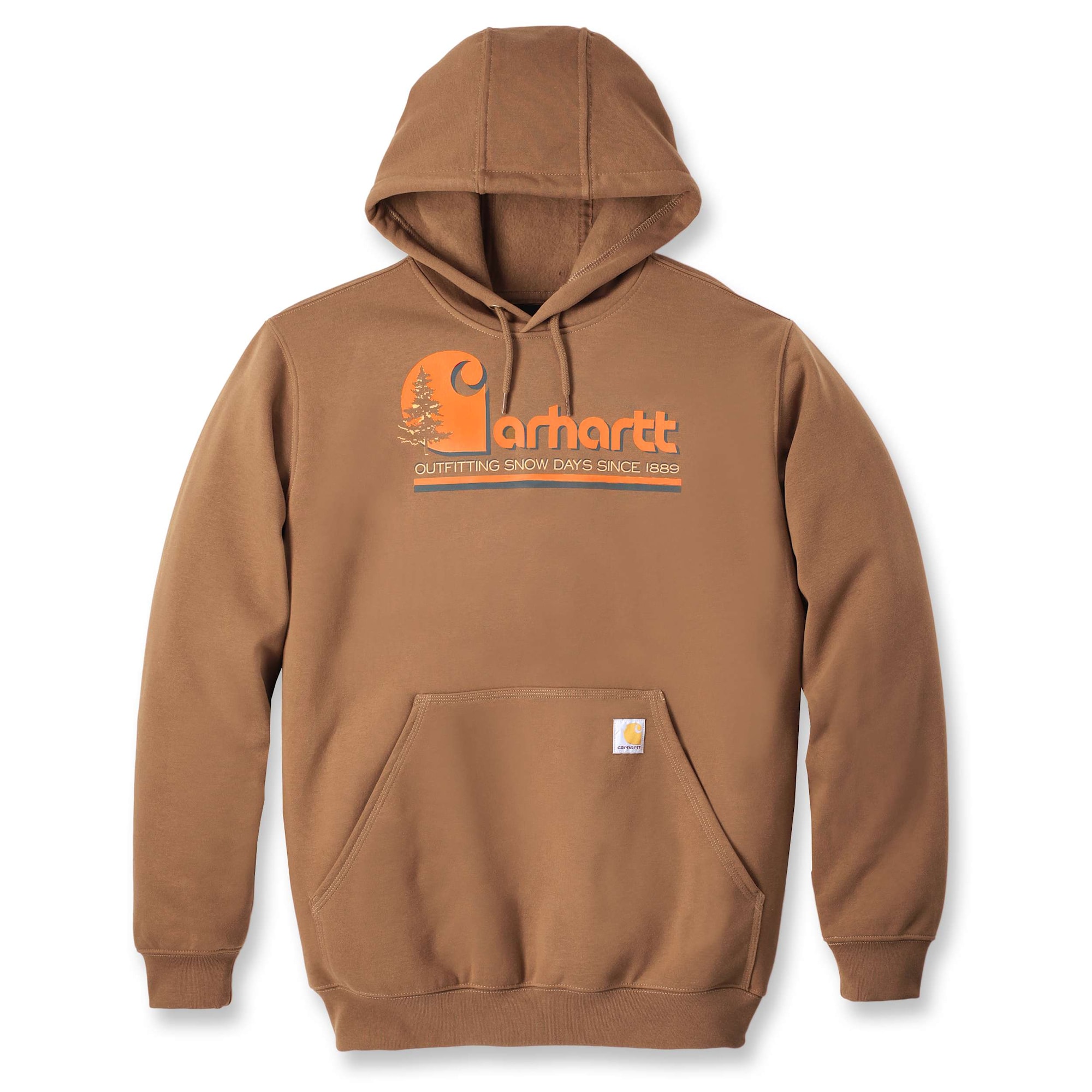 Carhartt Grafisk hættetrøje, Herre, Carhartt® brown, XXL