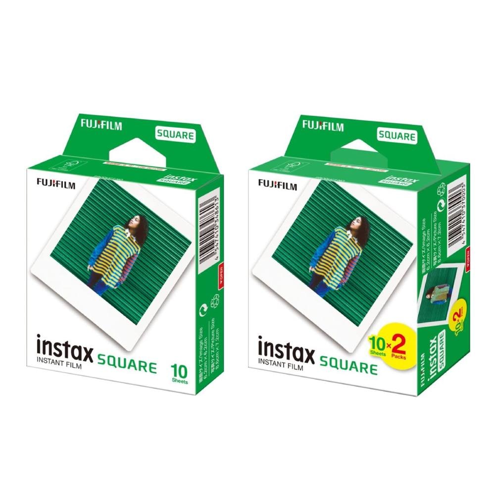Instax Square film 20 fotoark/printerpapir - Kamera, Hjemmeelektronik