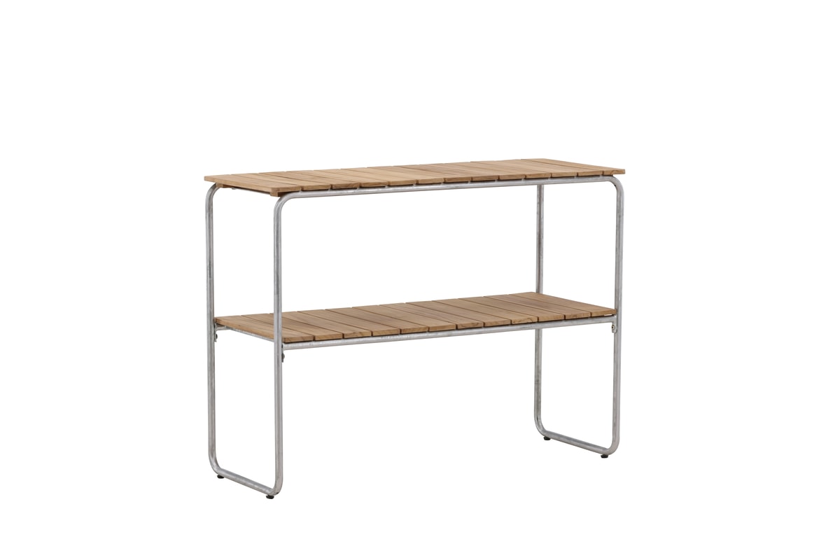 Venture Design Holmsund sidebord i natur/zink 40 x 100 cm