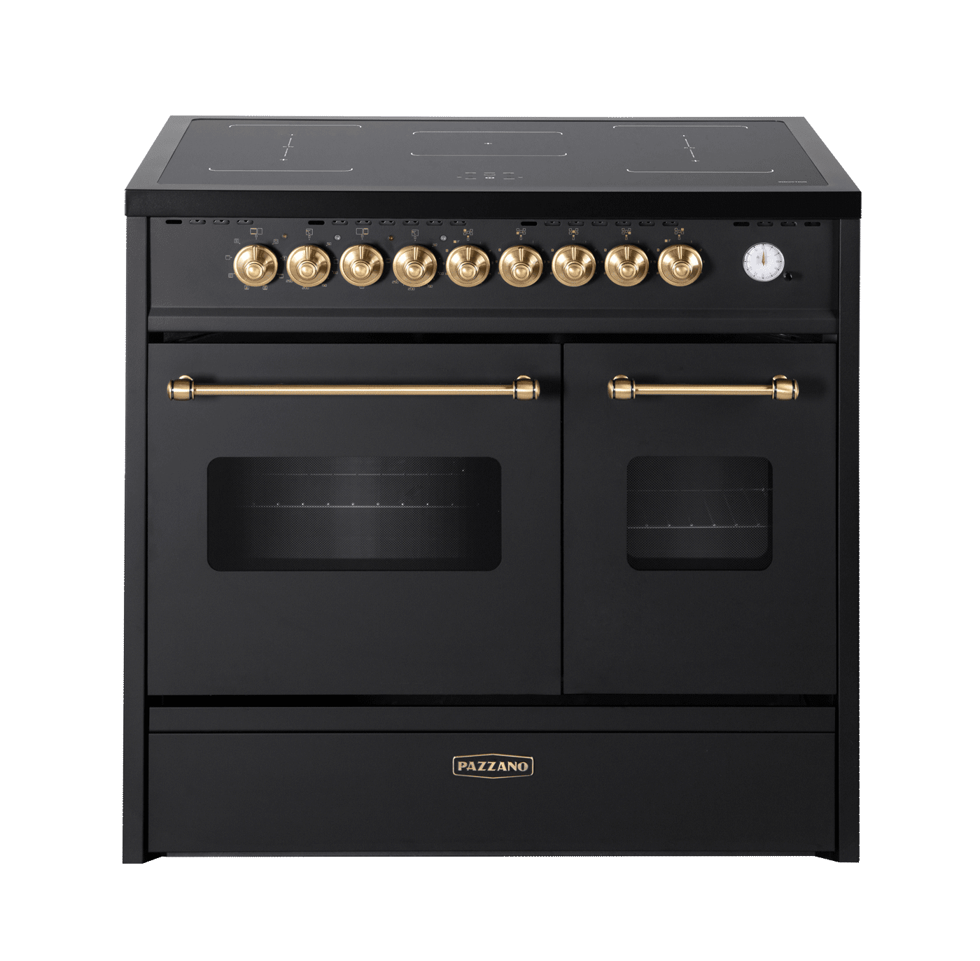 Pazzano Cuore induktionskomfur 2 ovne sort 90 cm