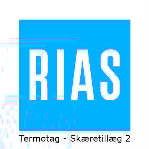Rias termotag skæretillæg 2 - Plasttag, Tagmaterialer