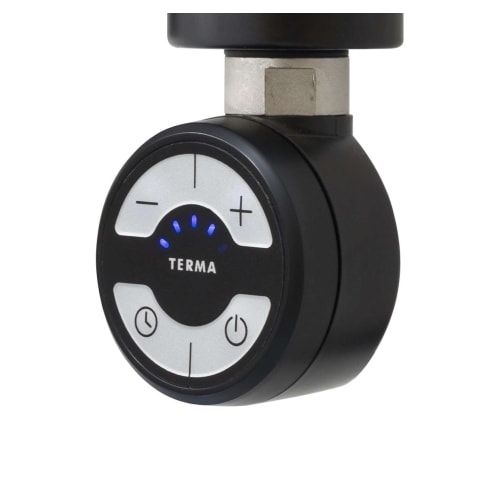 TVS EL300MT varmelegeme 300W i sort med afbryder, timer og termostat