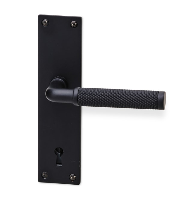 Dørgreb lexington incl.langskilt sort