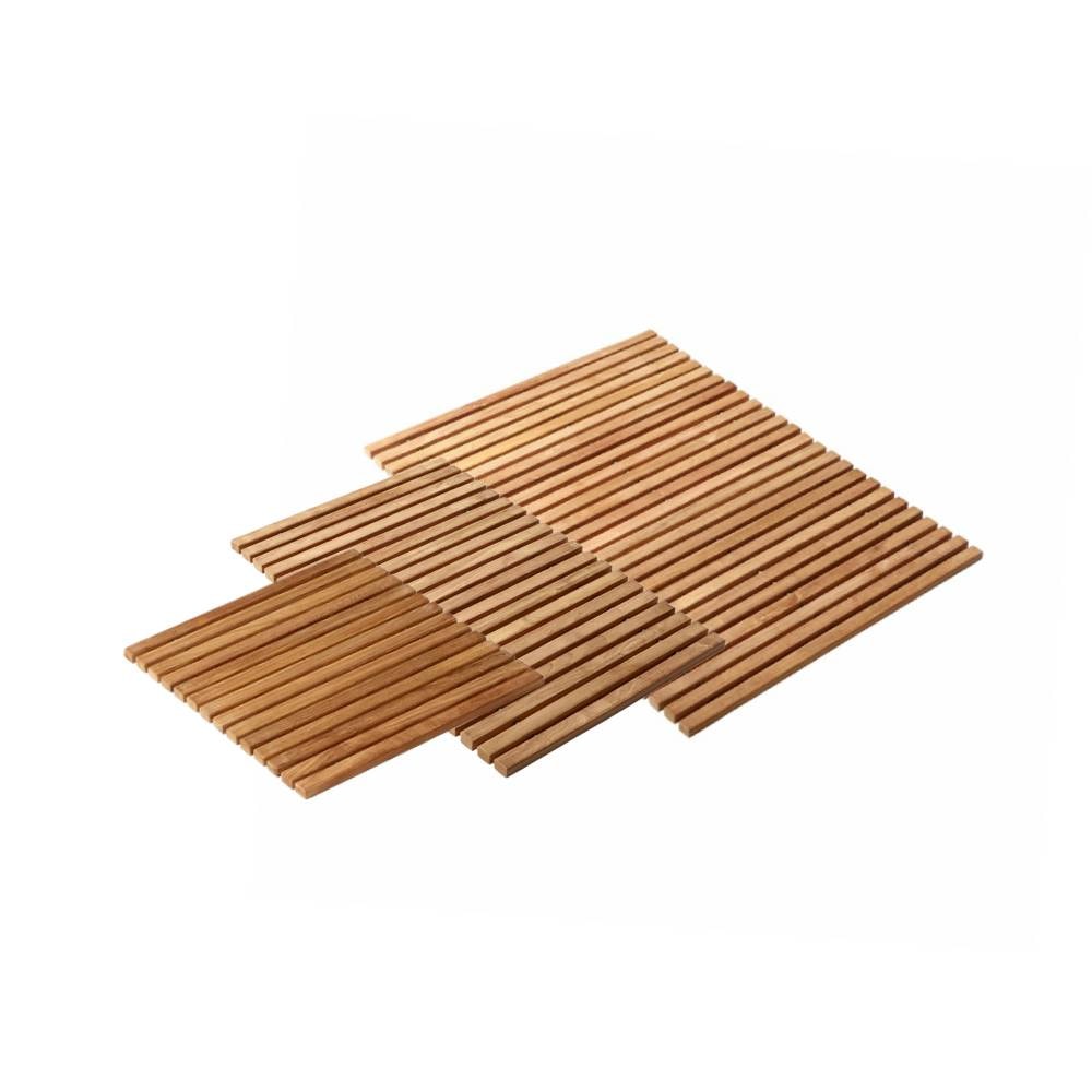 Cinas bademåtte - TeaktræB 40 x L 40 cm