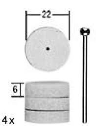 Proxxon special polerskiver. 4 stk.Proxxon nr. 28296
