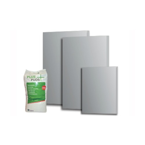 Calsitherm PLUS indeklimaplade 25 mm 625x1000 mm inkl klæb pk. a 3,13m2