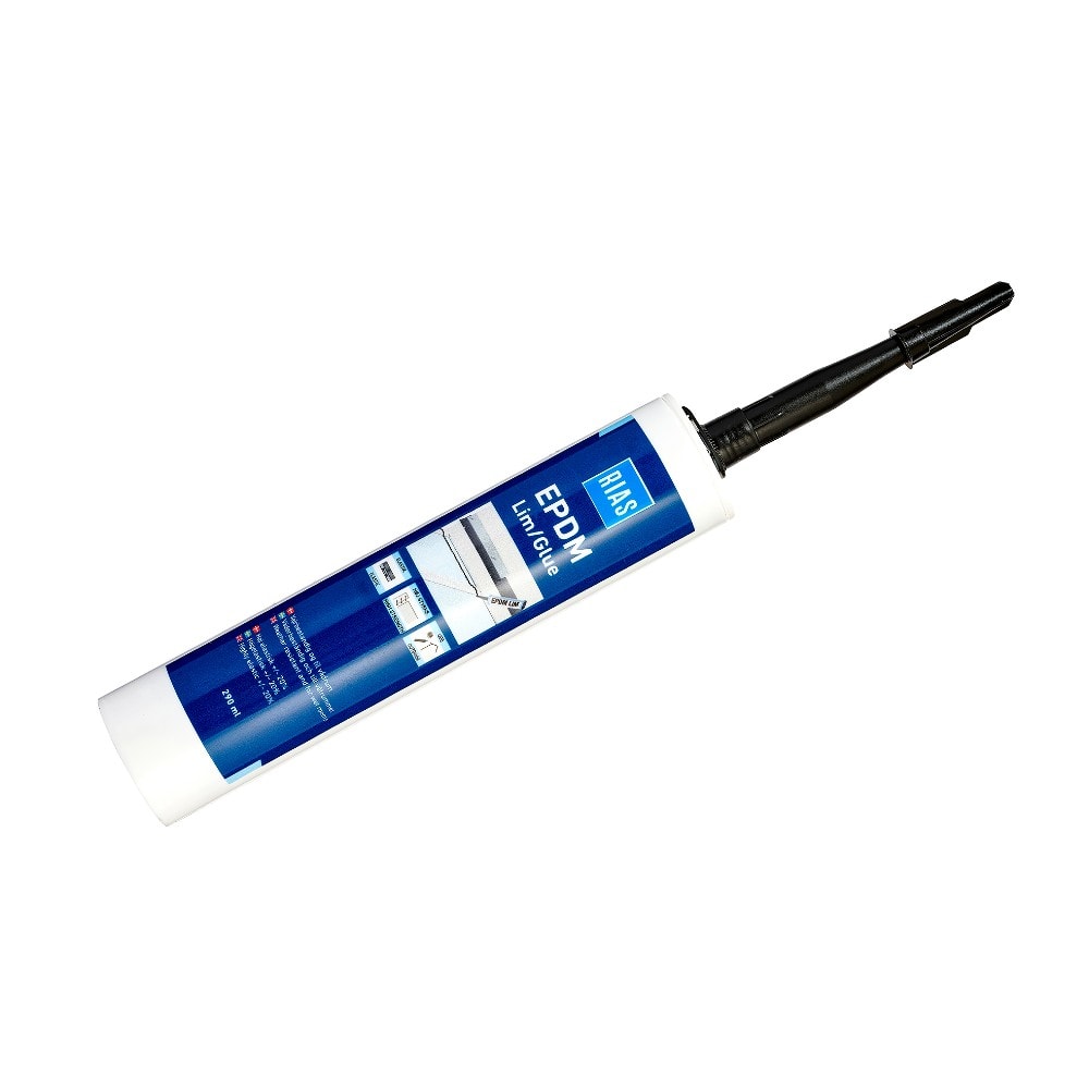 Rias EPDM lim til mur sort 290 ml