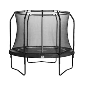 Salta Comfort Black Edition rund trampolin i sort Ø251 cm