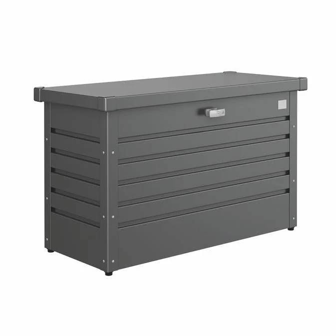 Biohort Hyndebox model 100 i mørkegrå metallic.B x D x H: 101 x 46 x 61 cm.